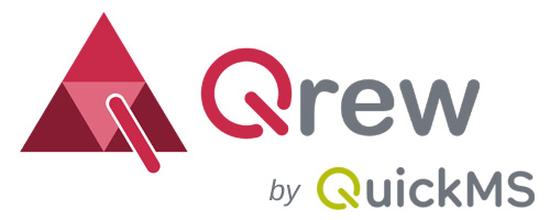 logo qrew by quickms